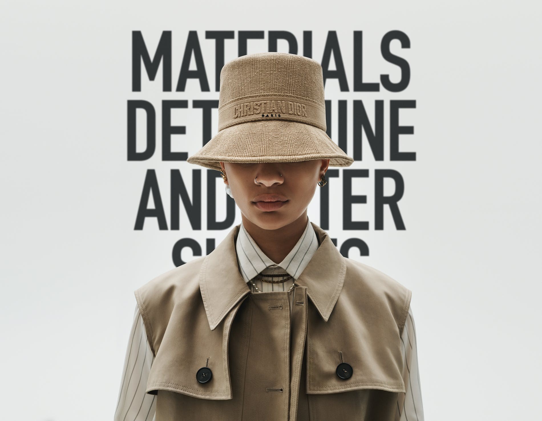 Bucket hat da coleção outono-inverno 2020 da Dior (Foto: Divulgação)