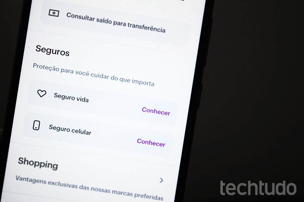 Como contratar seguro de celular do Nubank