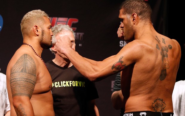 Mark Hunt x Pezão, UFC Fight Night (Foto: Getty)