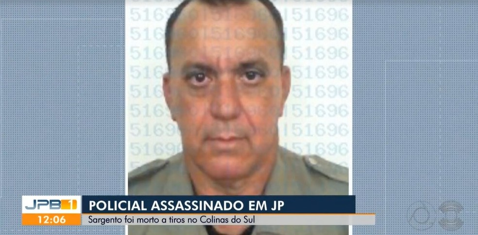 Sargento Freire, da Polícia Militar, encontrado morto em João Pessoa — Foto: TV Cabo Branco/Reprodução