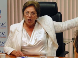 Rosalba Ciarlini rebateu críticas dos membros do Conselho Federal de Medicina e Federação Nacional dos Médicos (Foto: Ricardo Araújo/G1)