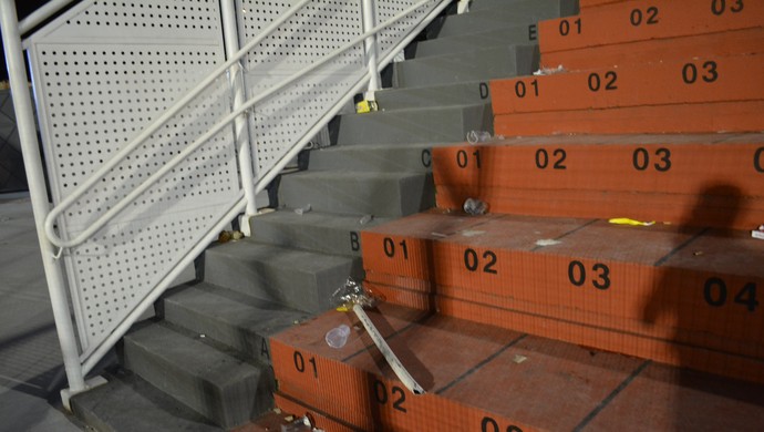 Estádio Nogueirão Mogi das Cruzes São Paulo x Rondonópolis (Foto: Vitor Geron)