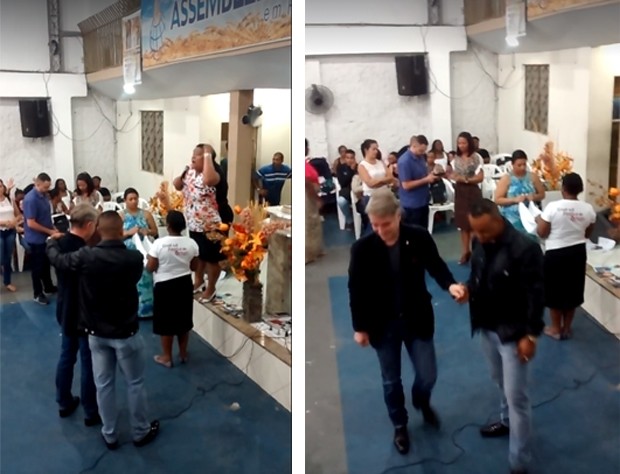 Eike Batista participa de culto na Assembleia de Deus -  (Foto: Reprodução Facebook )