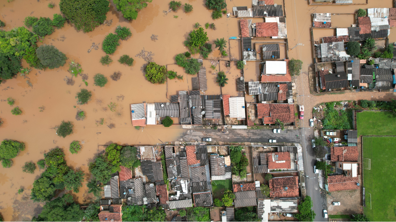 Chuva em Patos de Minas: passa de 300 o número de desabrigados e desalojados após cheia do Rio Paranaíba