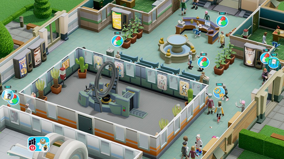 Two Point Hospital trarÃ¡ clÃ¡ssica jogabilidade de Theme Hospital para os consoles â€” Foto: DivulgaÃ§Ã£o/Sega