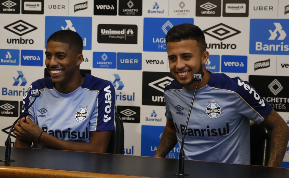 Jean Pyerre e Matheus Henrique devem ser mantidos na equipe — Foto: Eduardo Moura