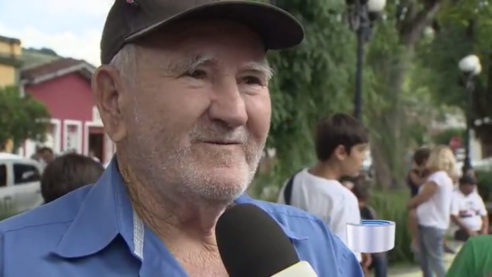 Seu Antenor era conhecido por ser um dos responsáveis pela preservação dos tradicionais Pereirões — Foto: Reprodução TV Vanguarda
