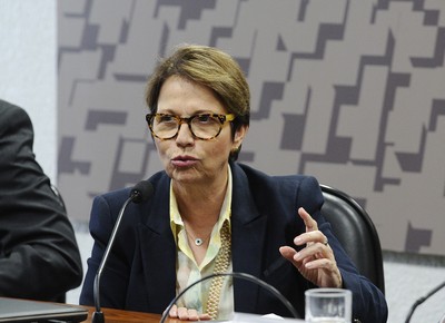Tereza Cristina-frente parlamentar da agropecuária-fpa-ministério-ministra (Foto: Marcos Oliveira/Agência Senado)