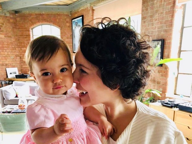 Cecilia Malan e a filha, Olimpia (Foto: Reprodução/Instagram)