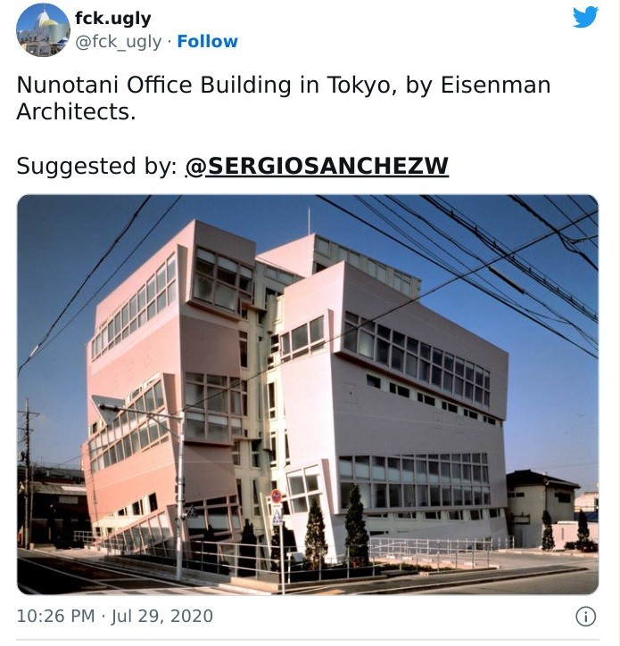 Nunotani Office Building, em Tóquio (Foto: Reprodução / Twitter)