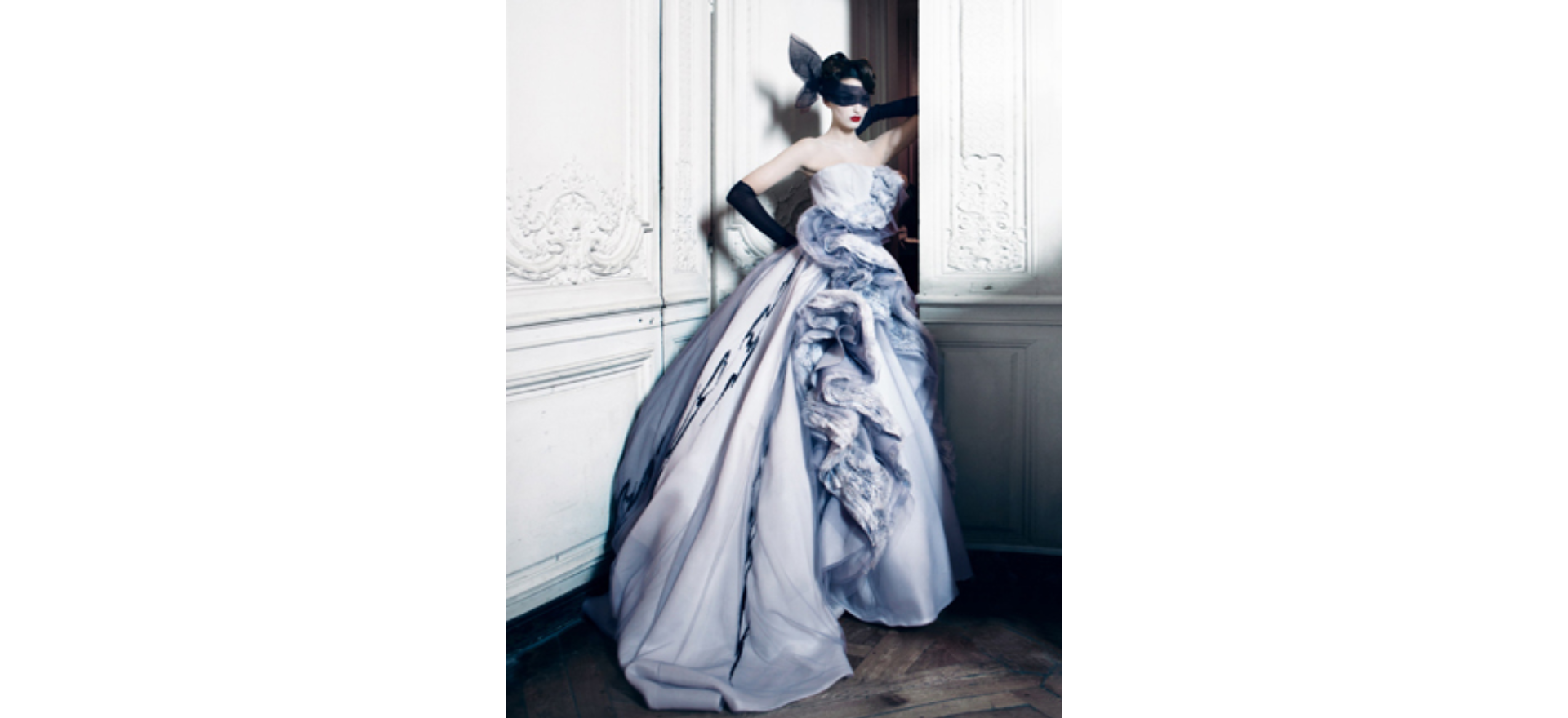 Christian Dior Haute Couture, coleção Primavera-Verão 2011, por Patrick Demarchelier  (Foto: Reprodução)