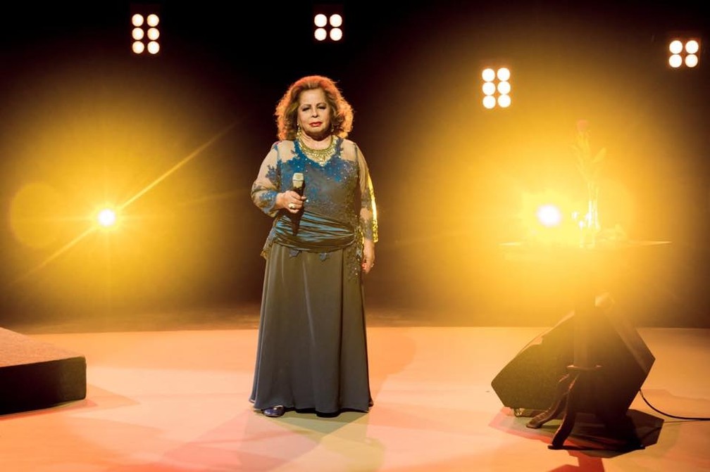 A cantora Angela Maria — Foto: Reprodução / Facebook