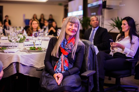 Tracy Mann, responsável pelo International Business Development do SXSW no Brasil, esteve presente ao jantar Mind the Gap (Foto: Fabio Chialastri)