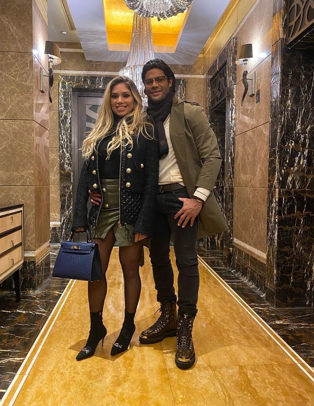 Hulk Paraíba e Camila Ângelo  (Foto: Reprodução/Instagram)