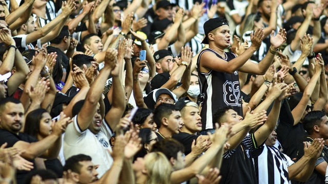 Torcida do Ceará contra o São Paulo