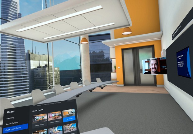 Students without a virtual reality accessory can take a Senai Cimatec class using a regular computer (Photo: Publicity/Senai Cimatec)