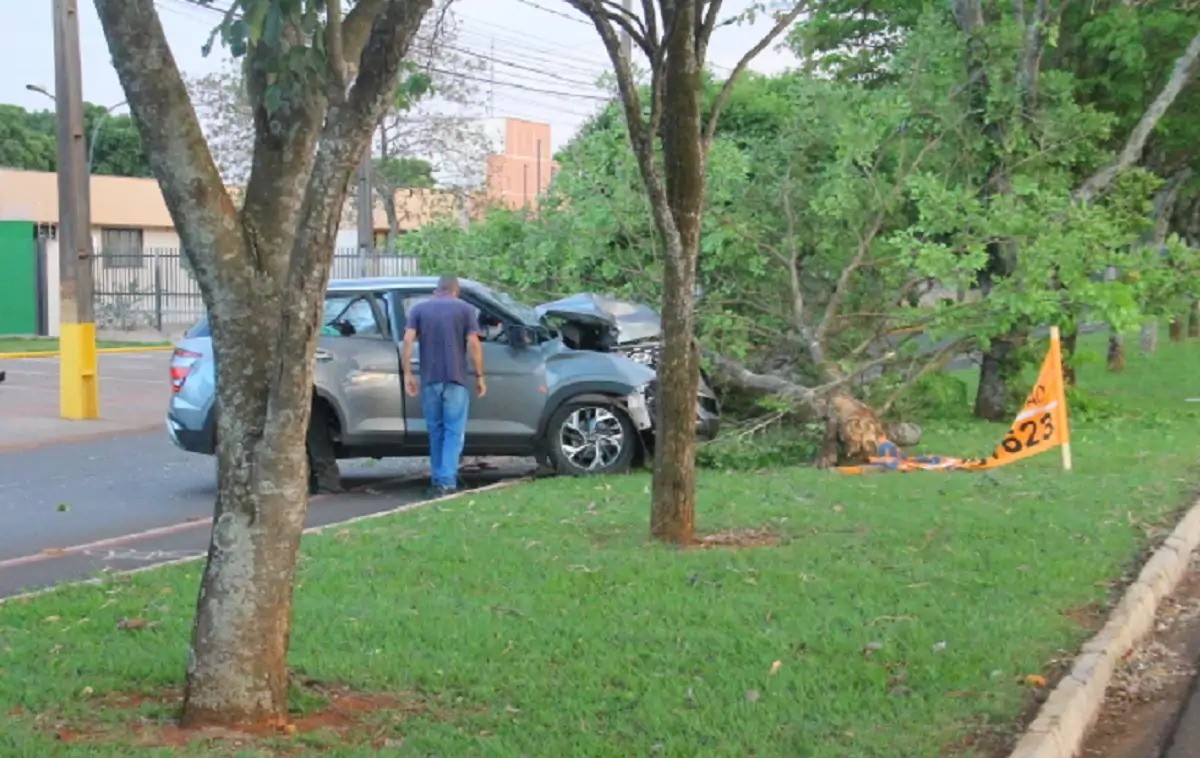Delegado atropela e mata motociclista na madrugada de sábado em MS