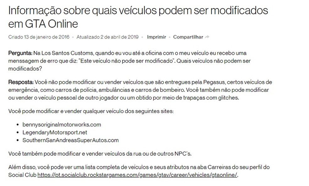 Gta Online Cinco Praticas Proibidas Que Podem Banir Jogadores Jogos De Acao Techtudo Mejores trucos de grand theft auto v: gta online cinco praticas proibidas
