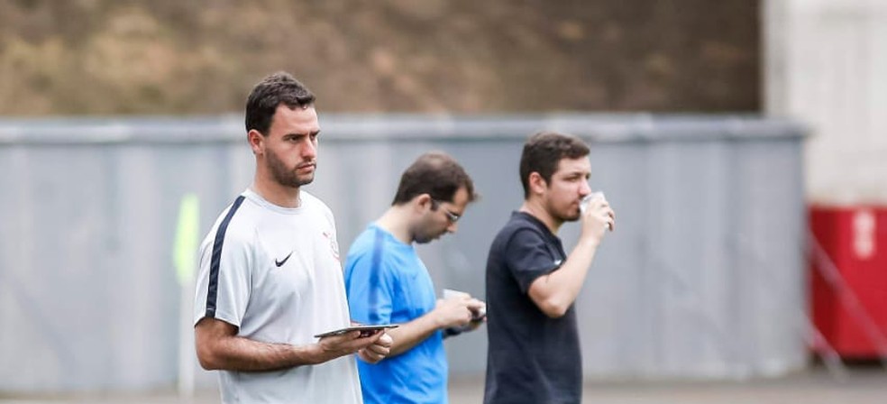 Tiago começa a comandar a preparação física do CRB — Foto: Thiago Melsert/Arquivo pessoal