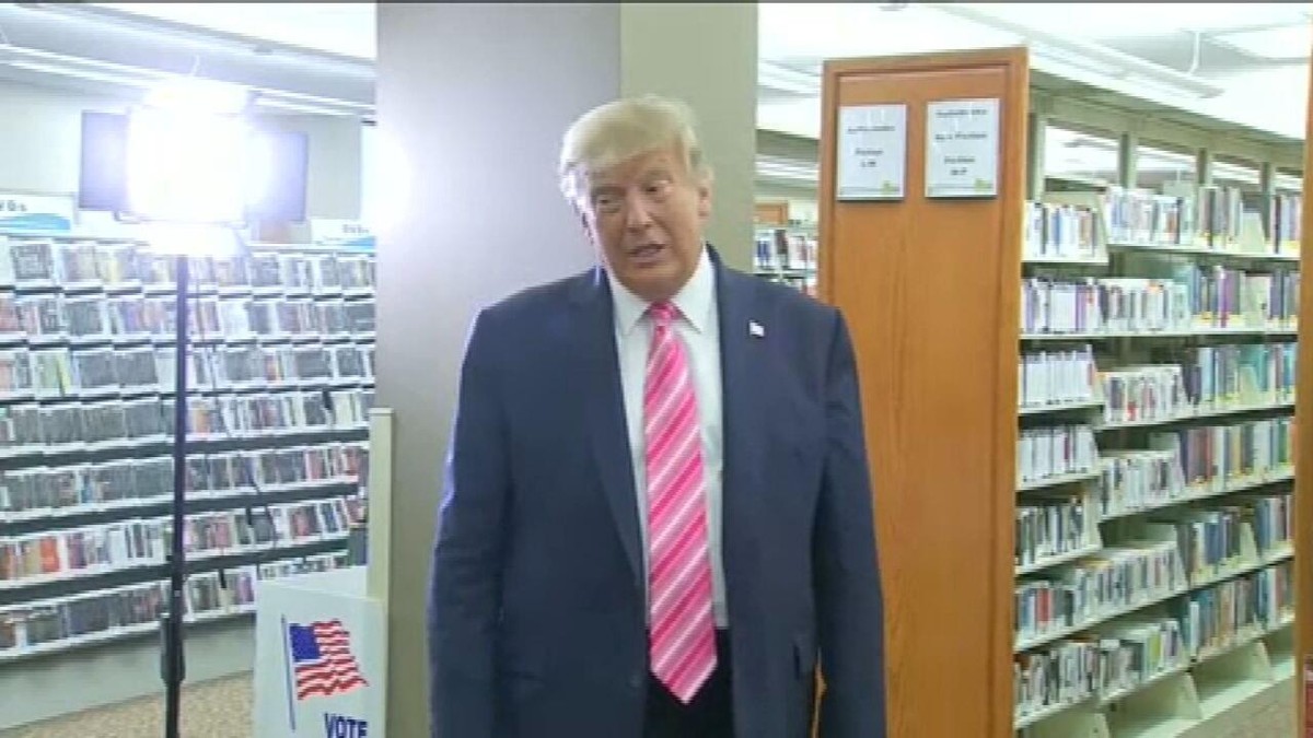 Votos de Trump nas eleições presidenciais dos EUA ...