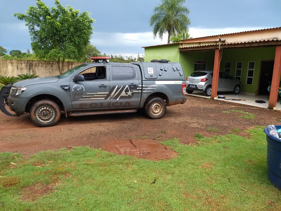A operação tem por finalidade o combate aos crimes transfronteiriços, nos municípios de Coronel Sapucaia, Paranhos e Sete Quedas. — Foto: Departamento de Operações de Fronteira/Divulgação