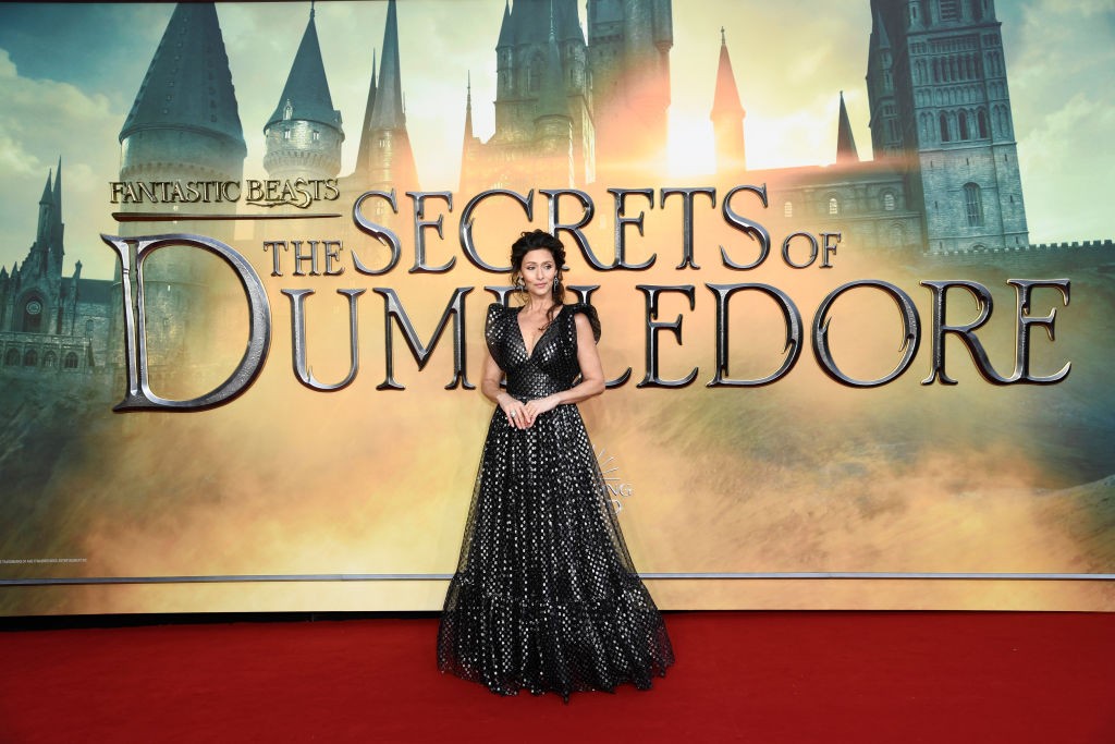LONDON, ENGLAND - MARCH 29:  Maria Fernanda Cândido attends the "Fantastic Beasts: The Secrets of Dumbledore" world premiere at The Royal Festival Hall on March 29, 2022 in London, England. (Photo by Gareth Cattermole/Getty Images for Warner Bros.) (Foto: Gareth Cattermole/Getty Images f)