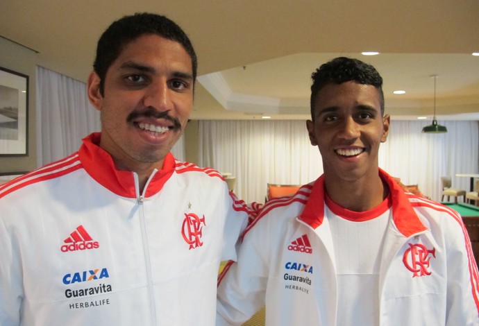 Gabriel e Wallace Flamengo (Foto: Ivan Raupp)