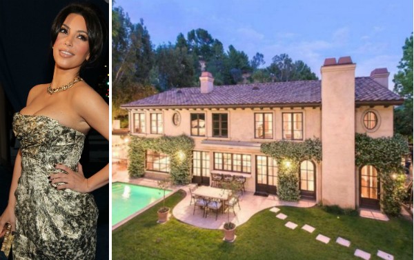 A casa na qual Kim Kardashian e Kris Humphries moraram em 2011 (Foto: Getty Images/Reprodução)