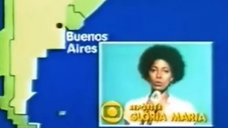 Em 1982, ela cobriu a Guerra das Malvinas — Foto: Reprodução/TV Globo