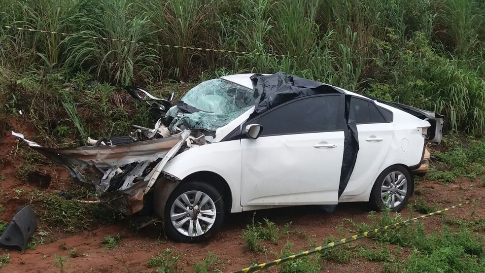 Um dos acidentes com mortes ocorreu nessa sexta-feira na BR-163 (Foto: PRF/Divulgação)