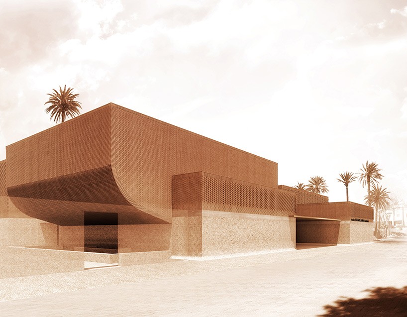 A fachada do novo museu dedicado ao legado de YSL (Foto: Reprodução)