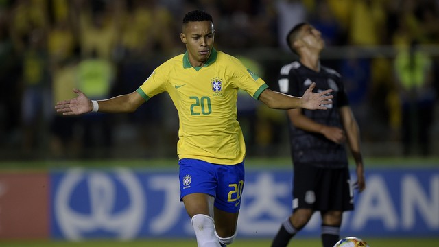 Lázaro gol Brasil seleção brasileira sub-17 México