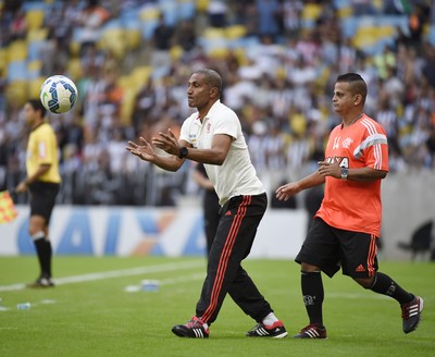 Cristóvão Borges Flamengo x Atlético-MG (Foto: André Durão)