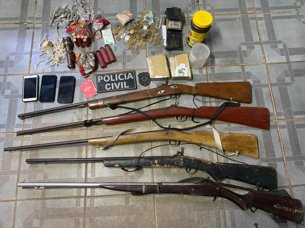 Em quatro meses, a Polícia Civil prendeu mais 1,3 mil pessoas em operações realizadas no interior do MA. — Foto: Divulgação/Polícia Civil