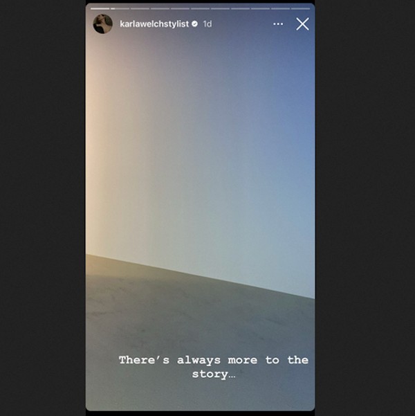 O post da estilista pessoal de Olivia Wilde sobre a suposta briga da cineasta com a atriz Florence Pugh (Foto: Instagram)