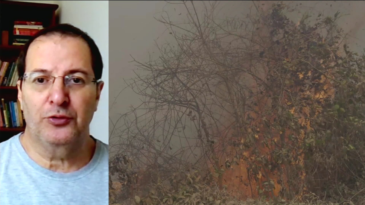 Fogo no pantanal indica futuro de menos chuva e mais calor, diz cientista