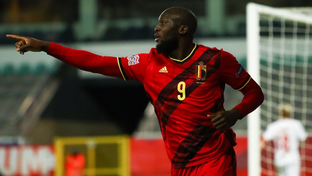 Liga das Nações: Lukaku marca dois gols e Bélgica avança para as finais