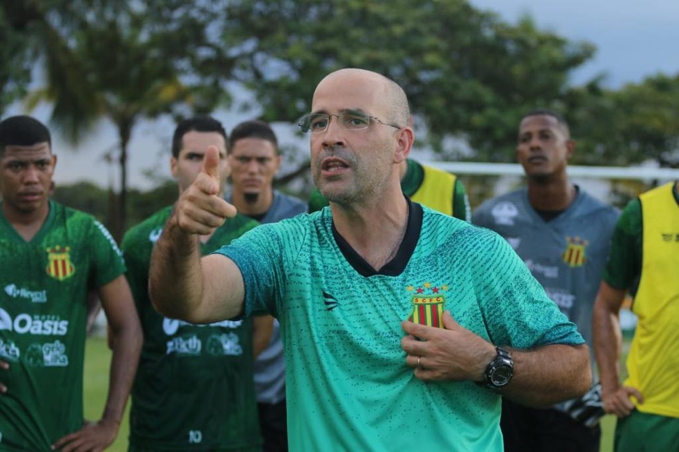 Daniel Neri foi campeão maranhense com o Sampaio Corrêa — Foto: Andriolli Araújo