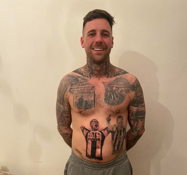 Torcedor Do Newcastle Faz Tatuagem De Joelinton E Conta Historia Por Tras Amo Ele Futebol Ge