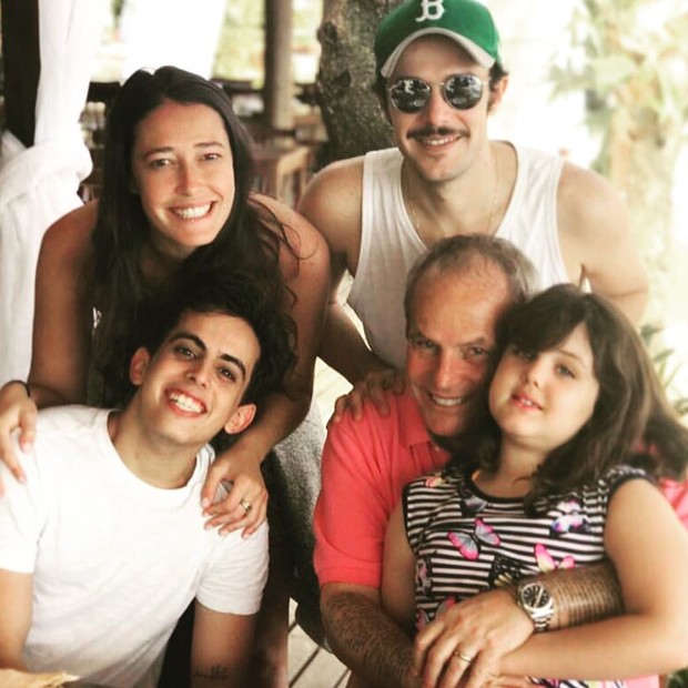 Jayme Monjardim e seus filhos (Foto: Reprodução/Instagram)