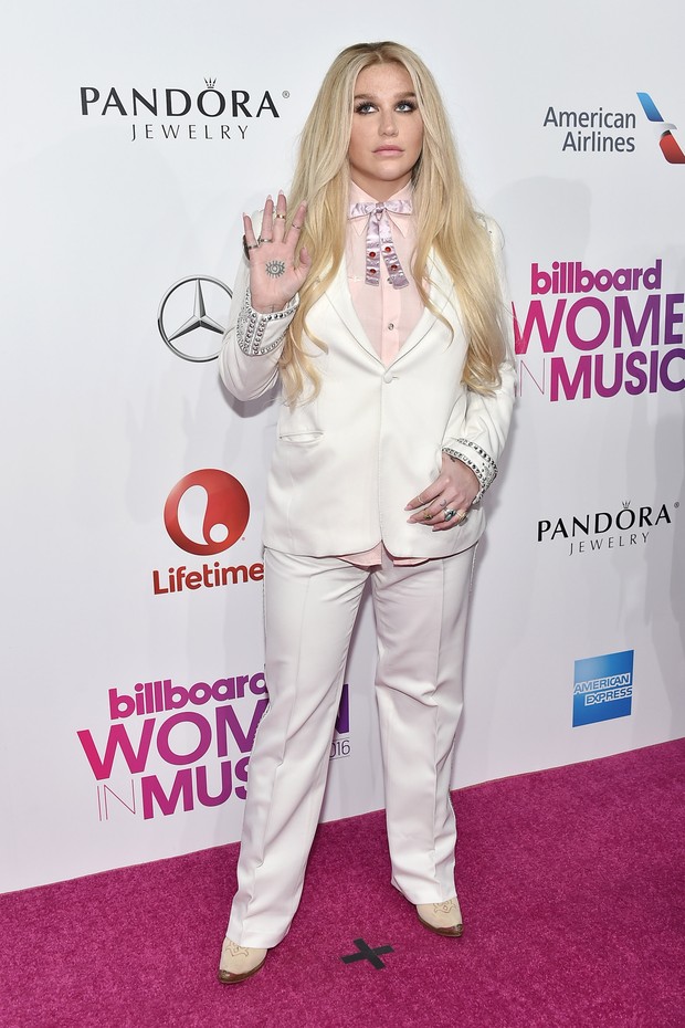Kesha no Billboard Music Awards em dezembro de 2016 (Foto: Getty Images)