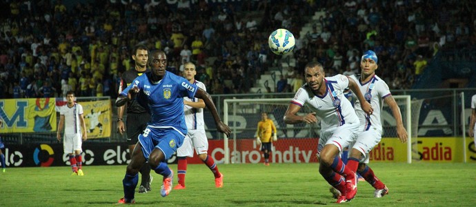Nacional x Bahia (Foto: Isabella Pina)