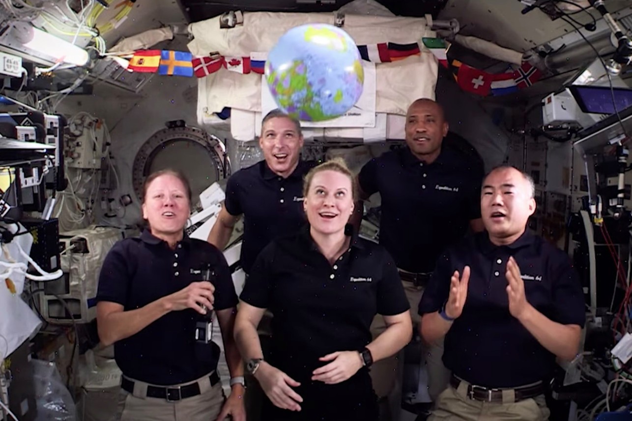 Astronautas da NASA (Foto: Reprodução)