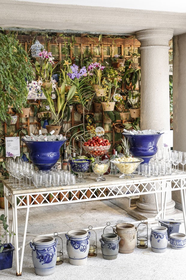Vamos Receber: chá da tarde decorado com orquídeas (Foto: Julio Acevedo )
