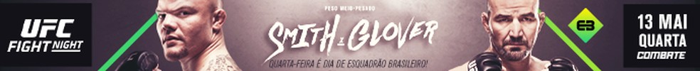 UFC: Smith x Teixeira A emoção do octógono está de volta: ao vivo no Combate Play! — Foto: Infoesporte