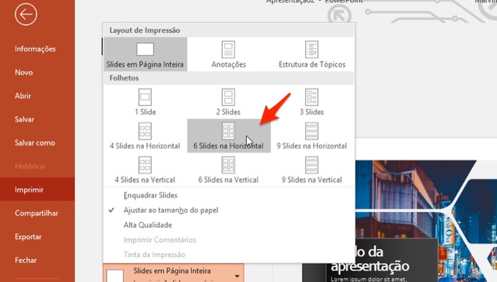 Como Imprimir Varios Slides Em Uma Folha Produtividade Techtudo