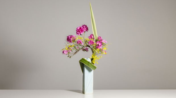 SP tem exposição sobre arte japonesa de fazer arranjos florais  (Foto: Divulgação )