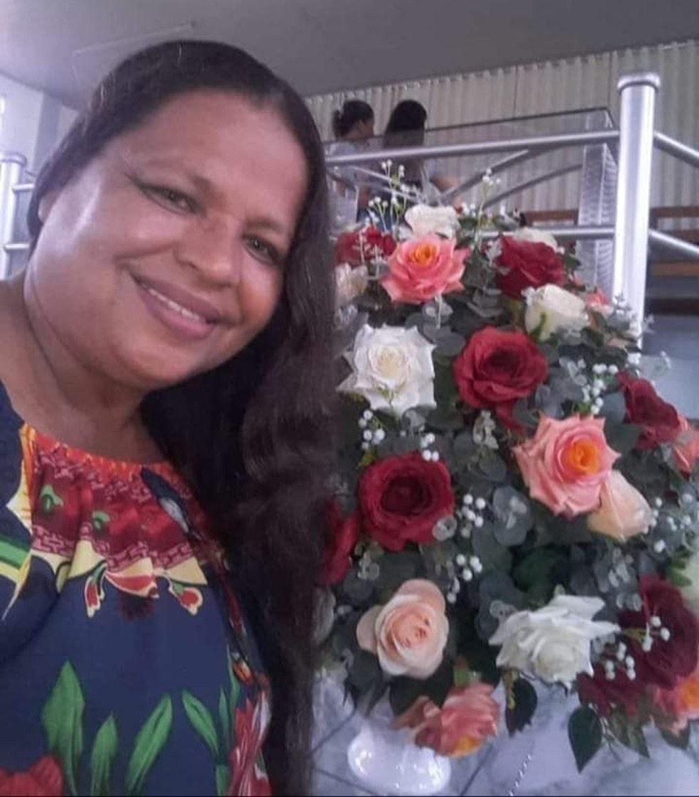 Mariza de Jesus Silva, de 55 anos, morreu de Covid-19 — Foto: Facebook/Reprodução
