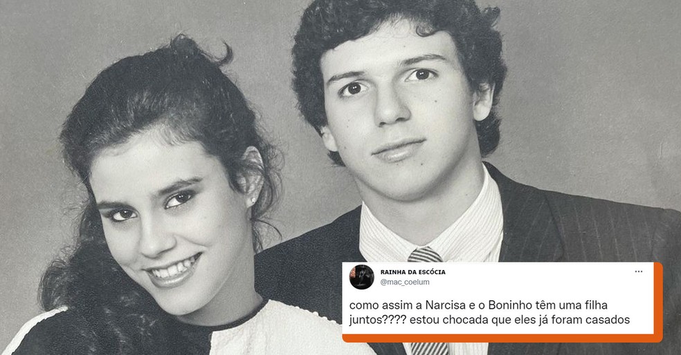 Narcisa e Boninho se casaram e tiveram uma filha juntos — Foto: Reprodução/Instagram