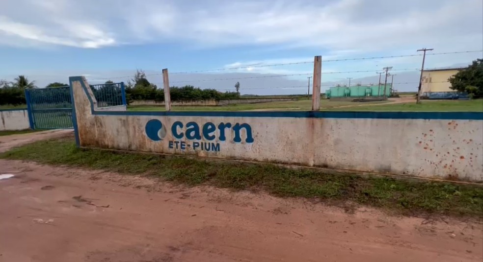 Estação de Tratamento da Caern, em Pium — Foto: Divulgação
